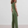 Clothing Vix | Raika Detail Jumpsuit Aspen