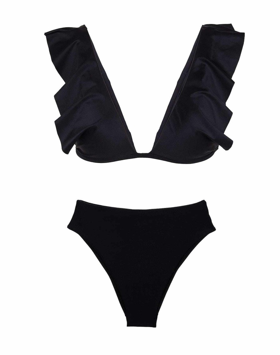 Swim Vix Brazilian | Gigi Hot Pant Bottom Black