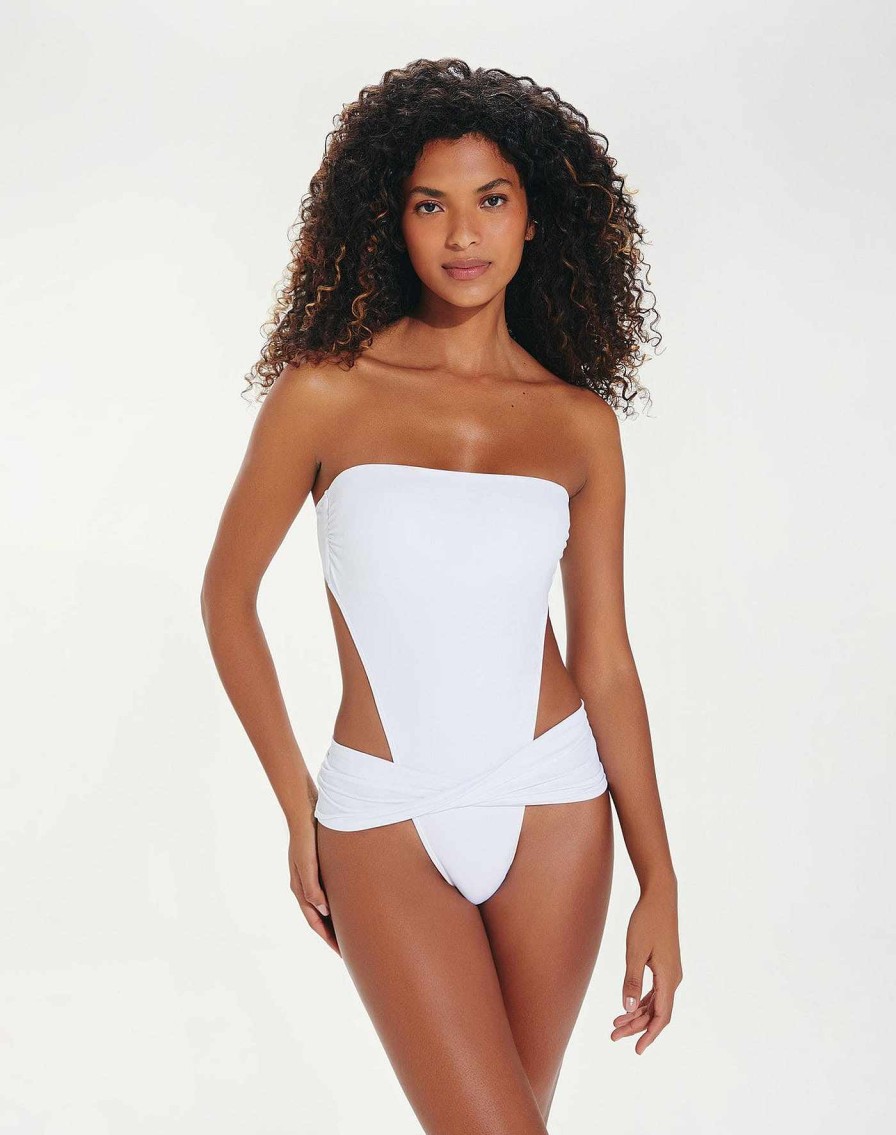 Swim Vix Brazilian | Kieza One Piece White