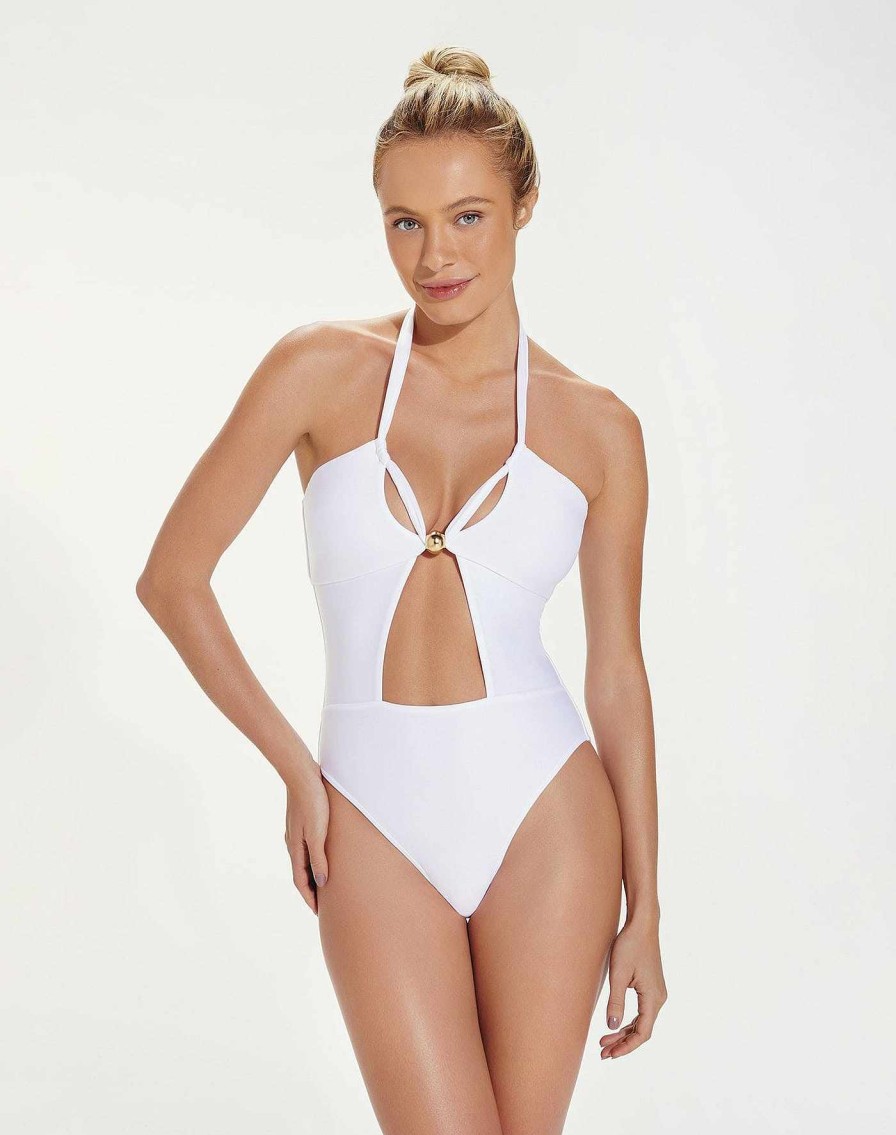 Swim Vix Brazilian | Brenda One Piece White