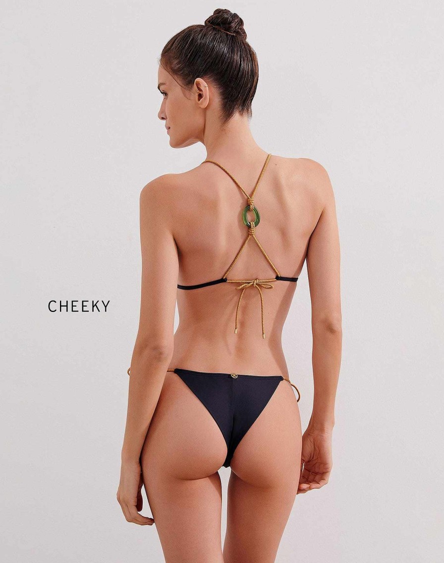 Swim Vix Cheeky | Matte Tie Side Bottom Black