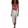 Cover Ups Vix | Karen Midi Skirt Off White