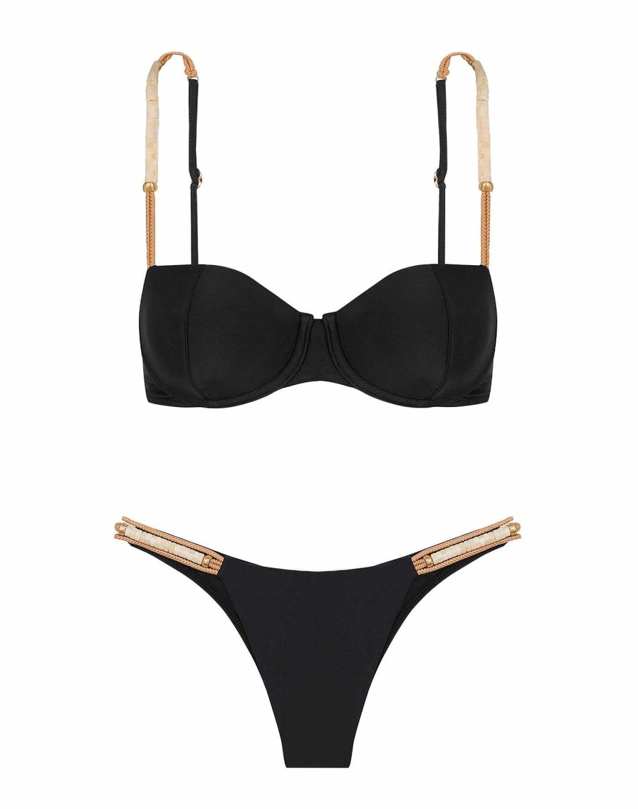 Swim Vix Bralette | Brooke Mel Top Black