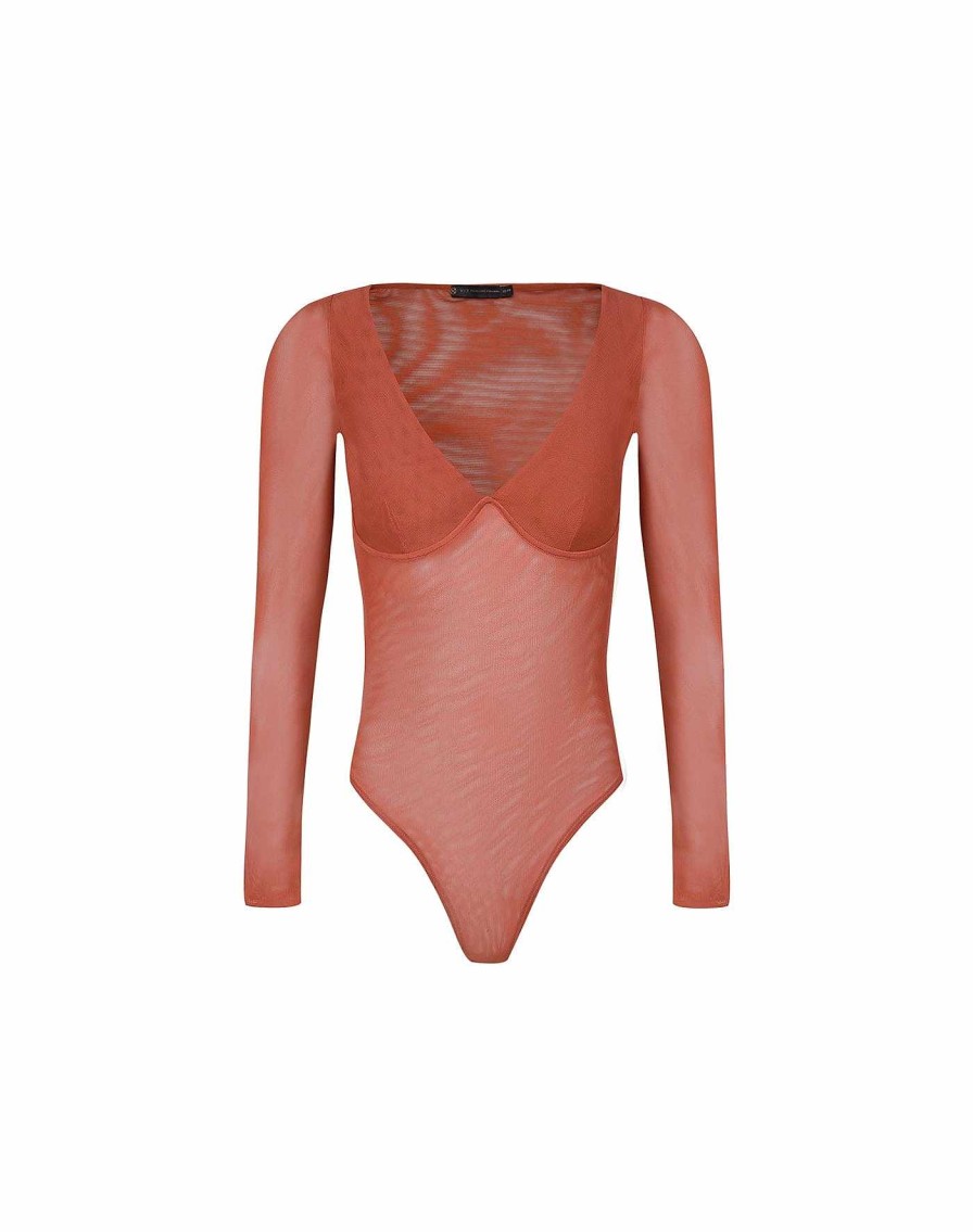 Clothing Vix Long Sleeve Tops | Hay Bodysuit