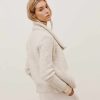 Clothing Vix Jackets | Ita Coat Off White