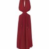 Clothing Vix Long Dresses | Nayara Long Dress Cranberry