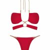 Swim Vix Brazilian | Gi Detail Bottom Red Pepper