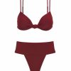 Swim Vix Bralette | Erin Knot Top Cranberry