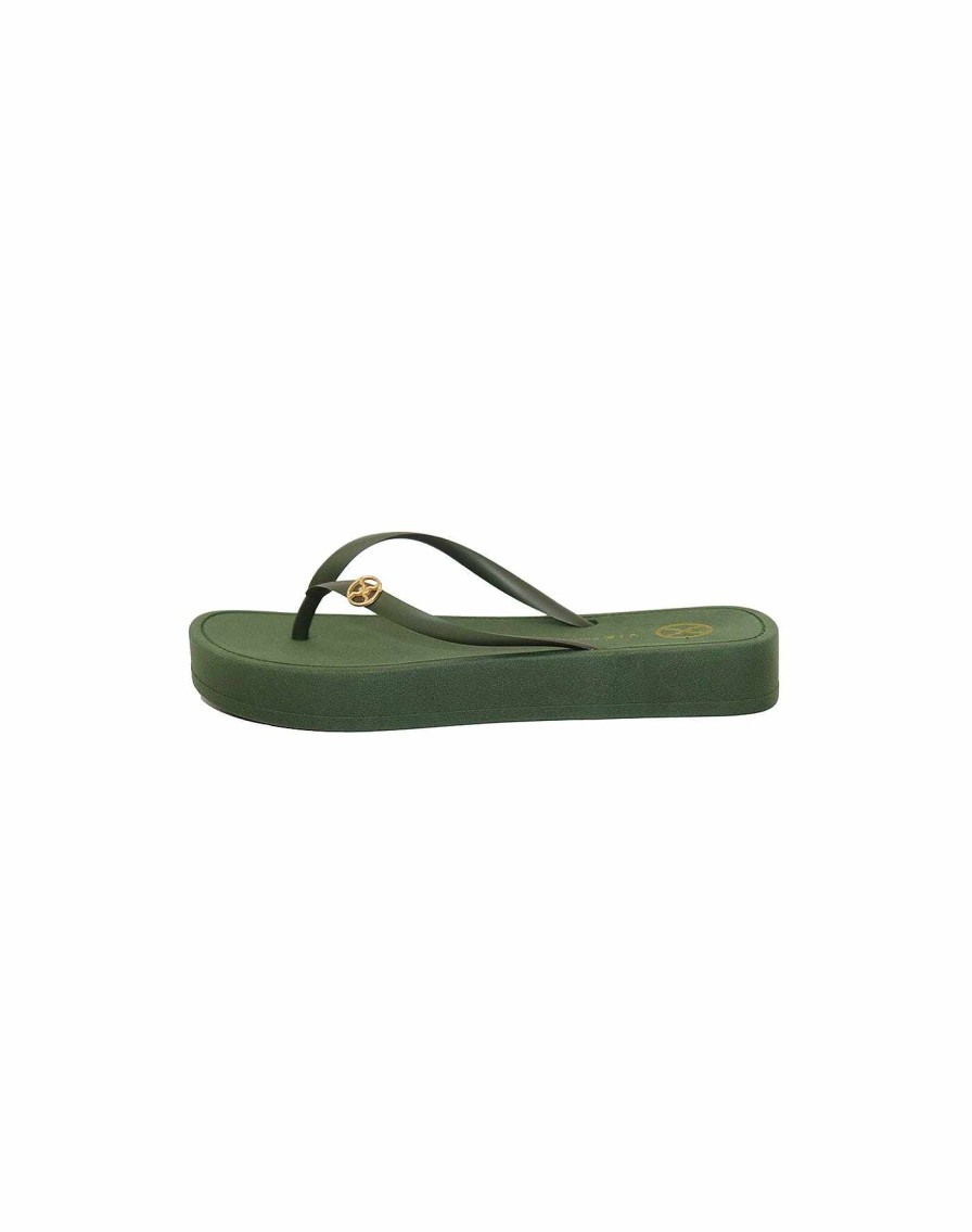 Accessories Vix | Resort Sandal Green