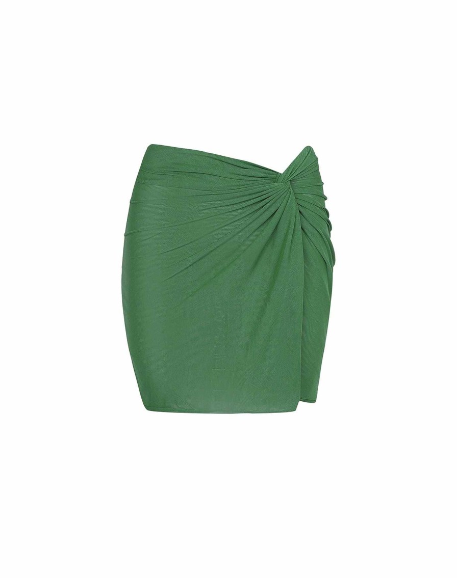 Cover Ups Vix | Karen Mini Pareo Skirt Aspen