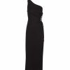 Clothing Vix Long Dresses | Carina Detail Long Dress Black