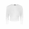 Clothing Vix Sweaters | Knit Eliza Blouse Off White