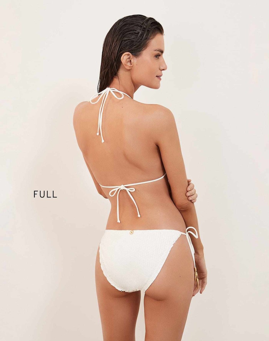 Swim Vix Cheeky | Scales Diara Ripple Bottom Off White