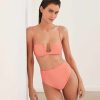 Swim Vix Full | Bela Hot Pant Bottom Peach