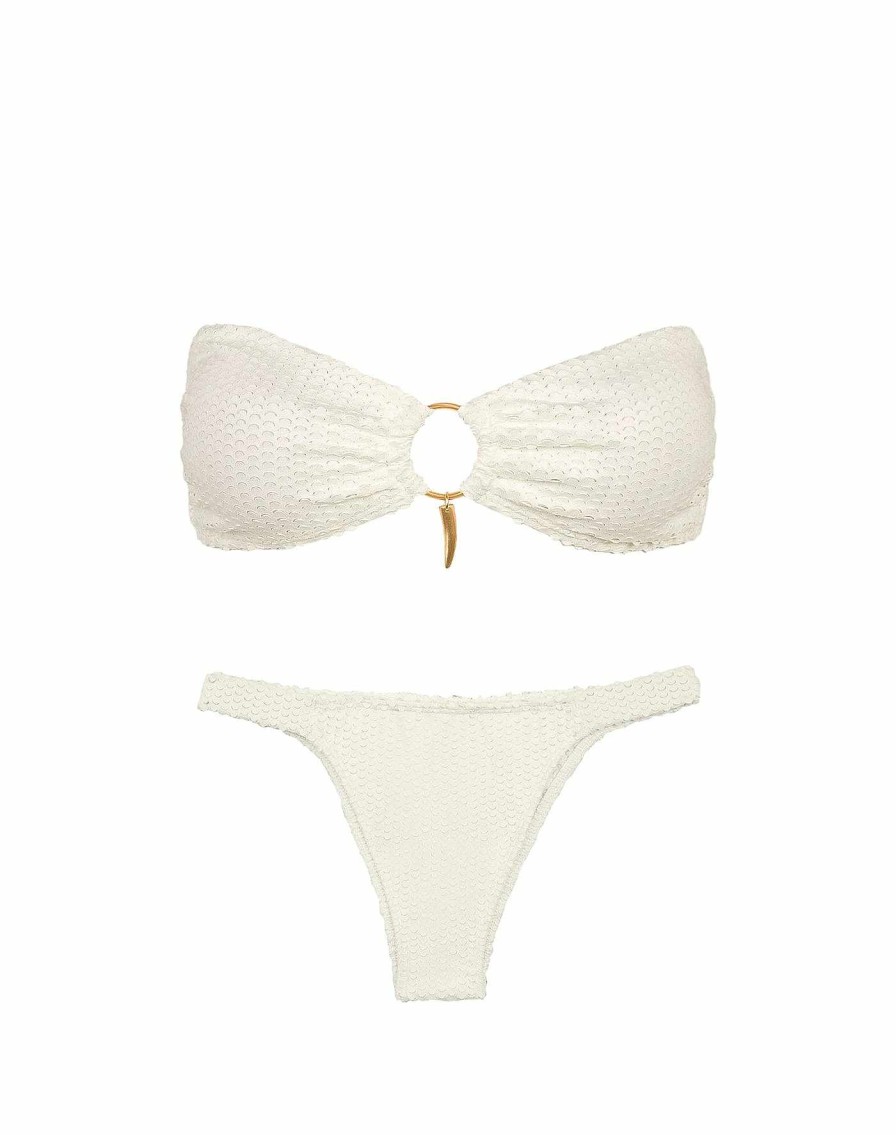 Swim Vix Bandeau | Scales Diara Bandeau Top Off White