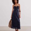 Clothing Vix Long Dresses | Zhen Long Dress Indigo