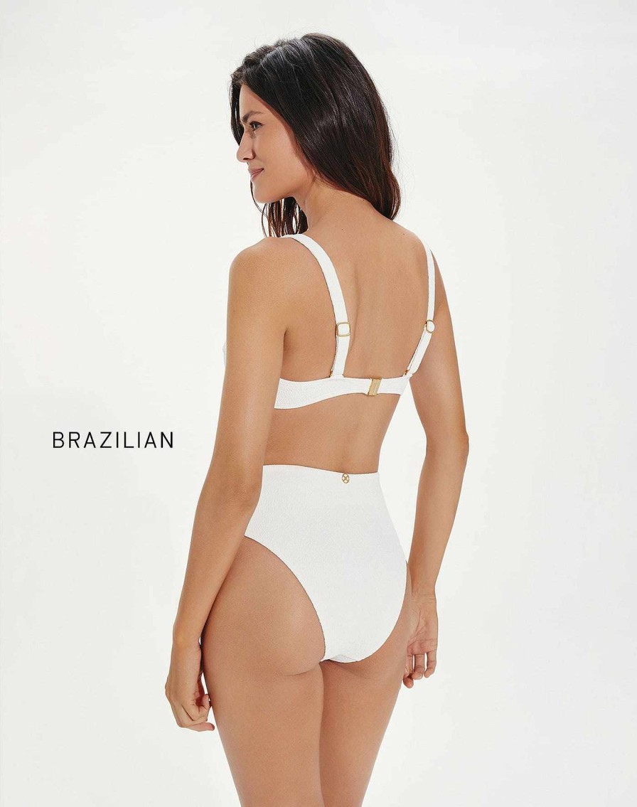 Swim Vix Bralette | Firenze Jade Top White