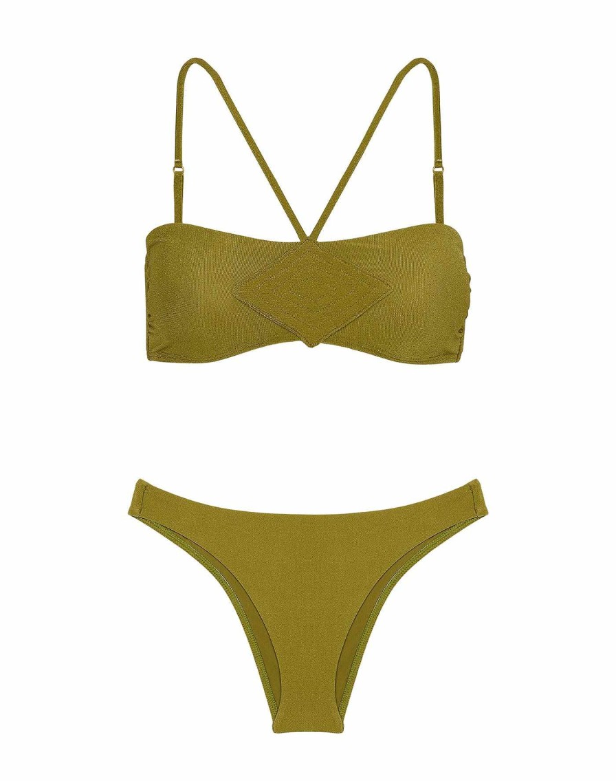 Swim Vix Brazilian | Basic Bottom Avocado