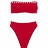 Swim Vix Brazilian | Leeza Hot Pant Bottom Red Pepper