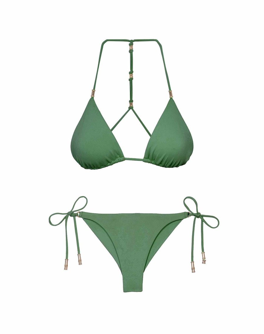 Swim Vix Full | Shaye Tie Side Bottom Aspen