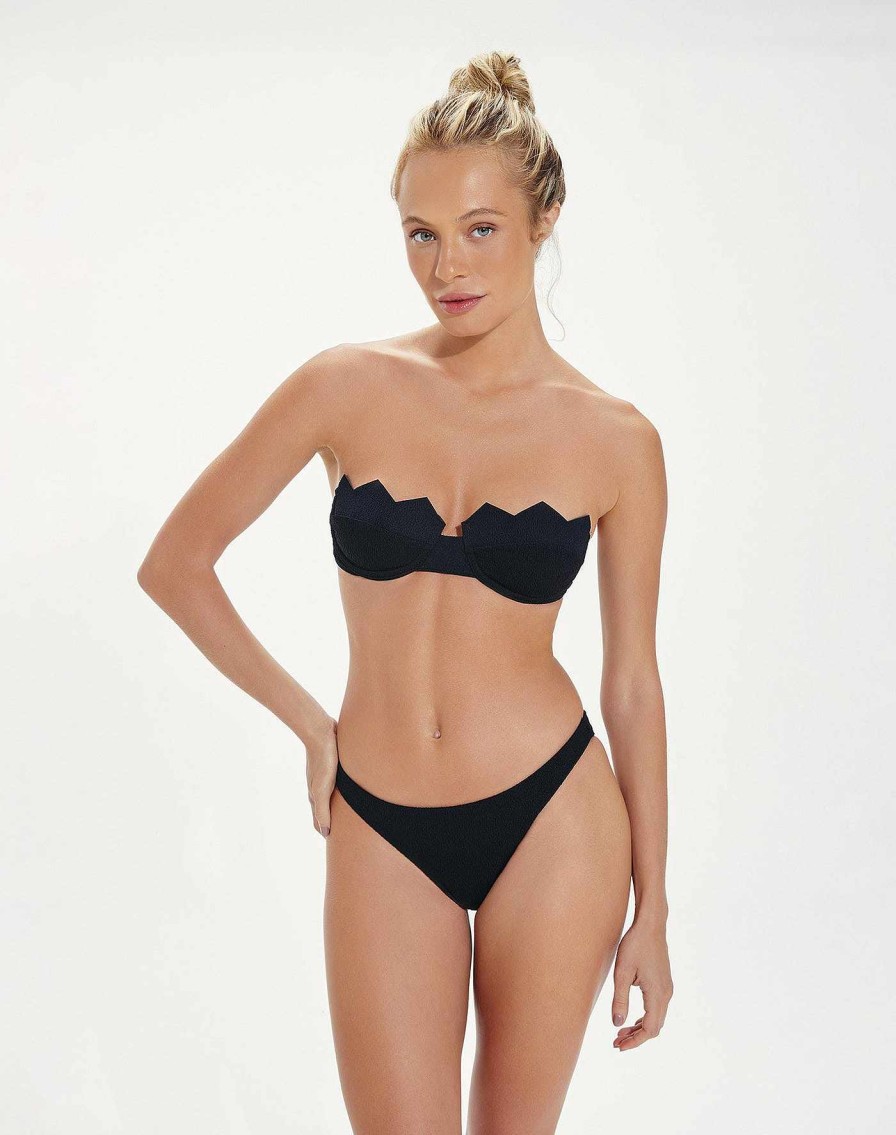 Swim Vix Bandeau | Firenze Imani Bandeau Top Black