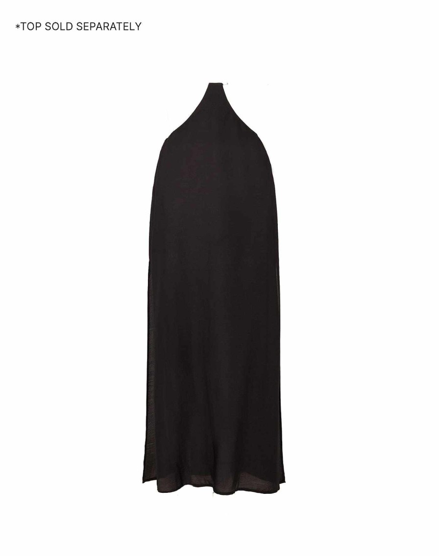 Cover Ups Vix | Max Long Skirt Black