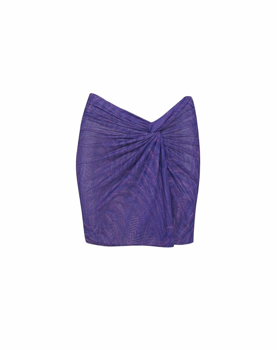 Cover Ups Vix | Karen Mini Pareo Skirt Leslie