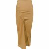 Clothing Vix Skirts | Misa Midi Skirt Walnut