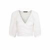 Clothing Vix Long Sleeve Tops | Norman Long Sleeve Blouse Off White