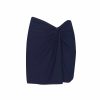 Cover Ups Vix | Karen Mini Pareo Skirt Indigo