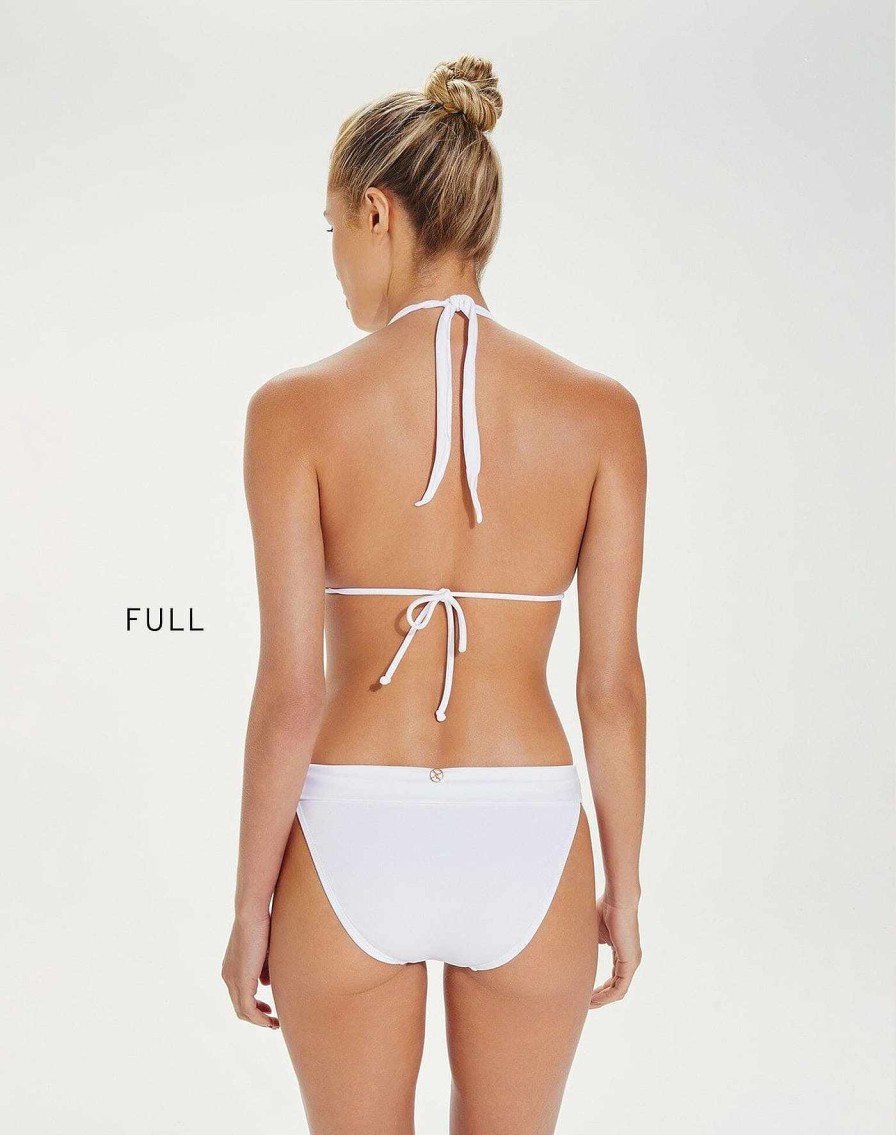 Swim Vix Detailed | Bia Tube Bottom White