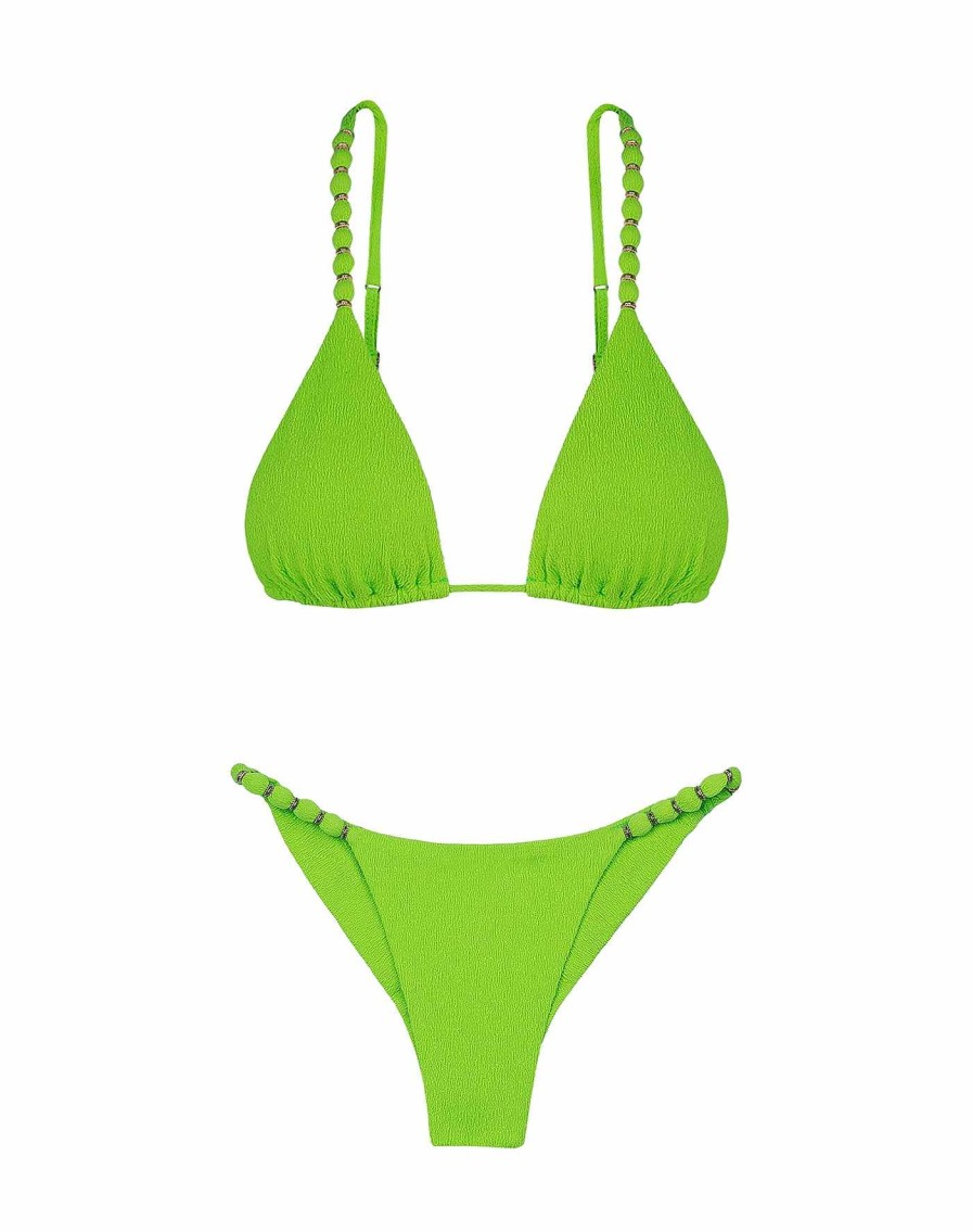 Swim Vix Full | Firenze Beads Bottom Acid Green