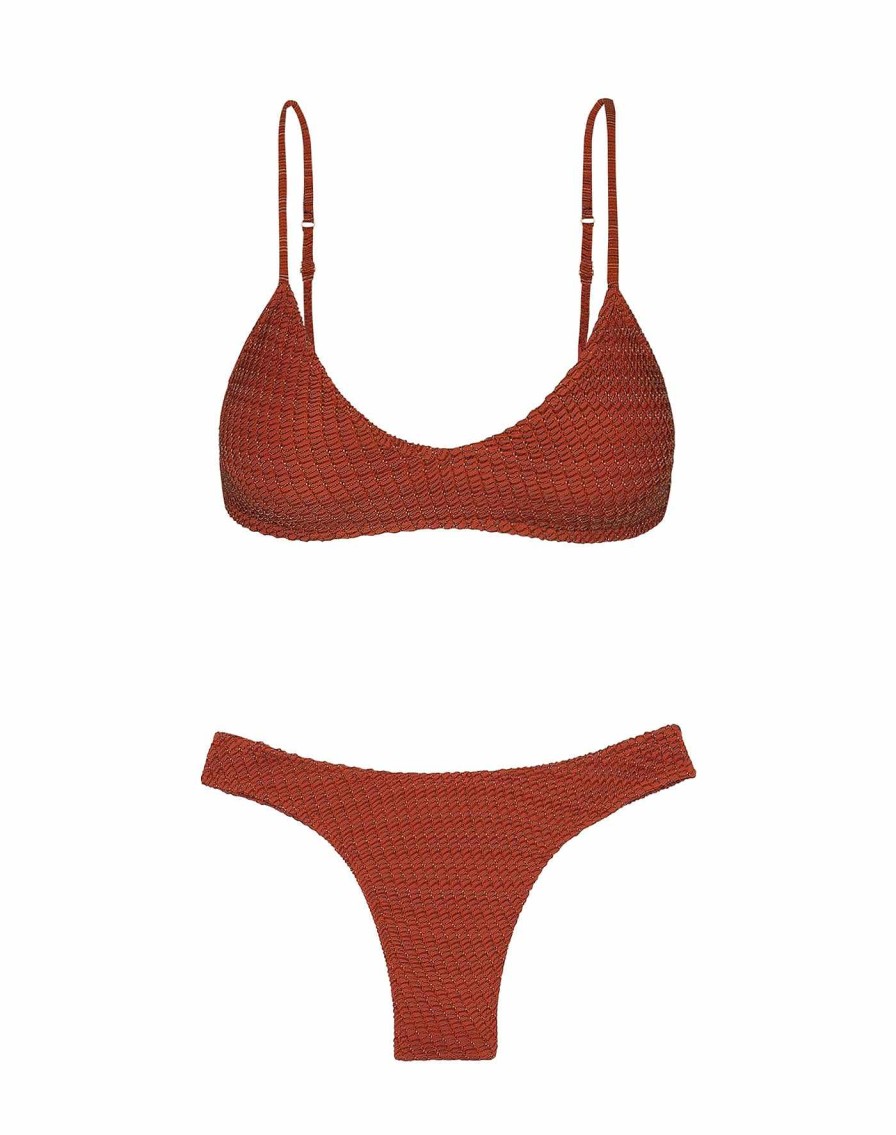 Swim Vix Full | Mesh Basic Bottom Brick