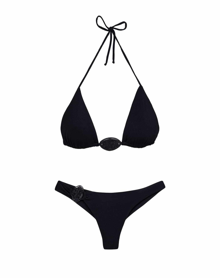 Swim Vix Full | Kim Detail Bottom Black