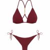 Swim Vix Brazilian | Tie Side Bottom Cranberry