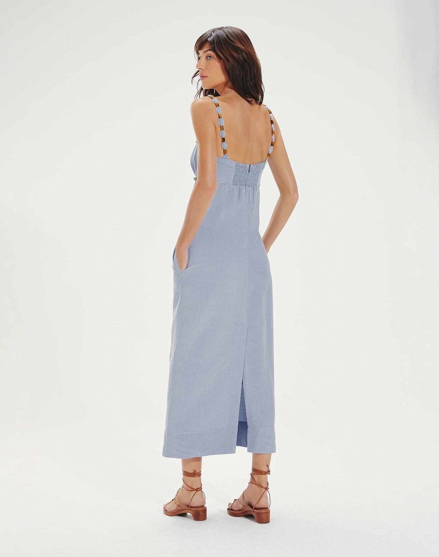 Clothing Vix Long Dresses | Isadora Detail Long Dress