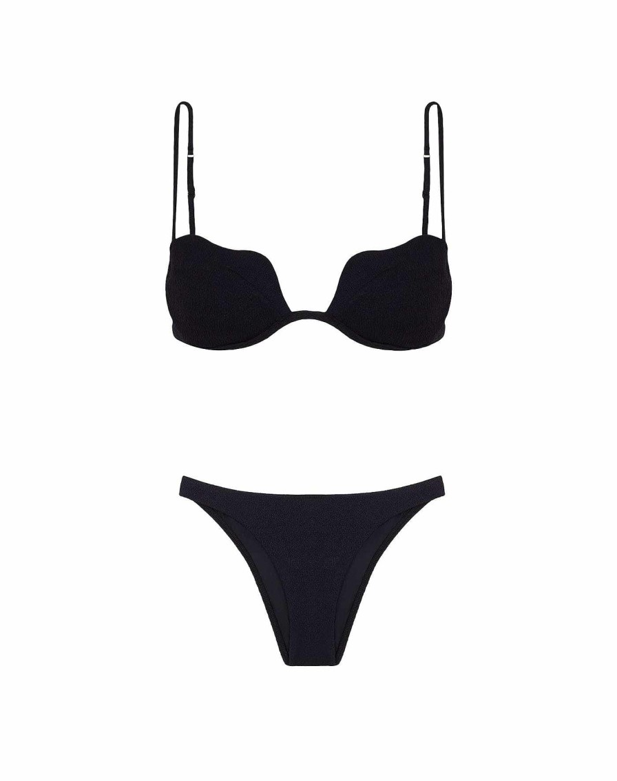 Swim Vix Brazilian | Firenze Basic Bottom Black