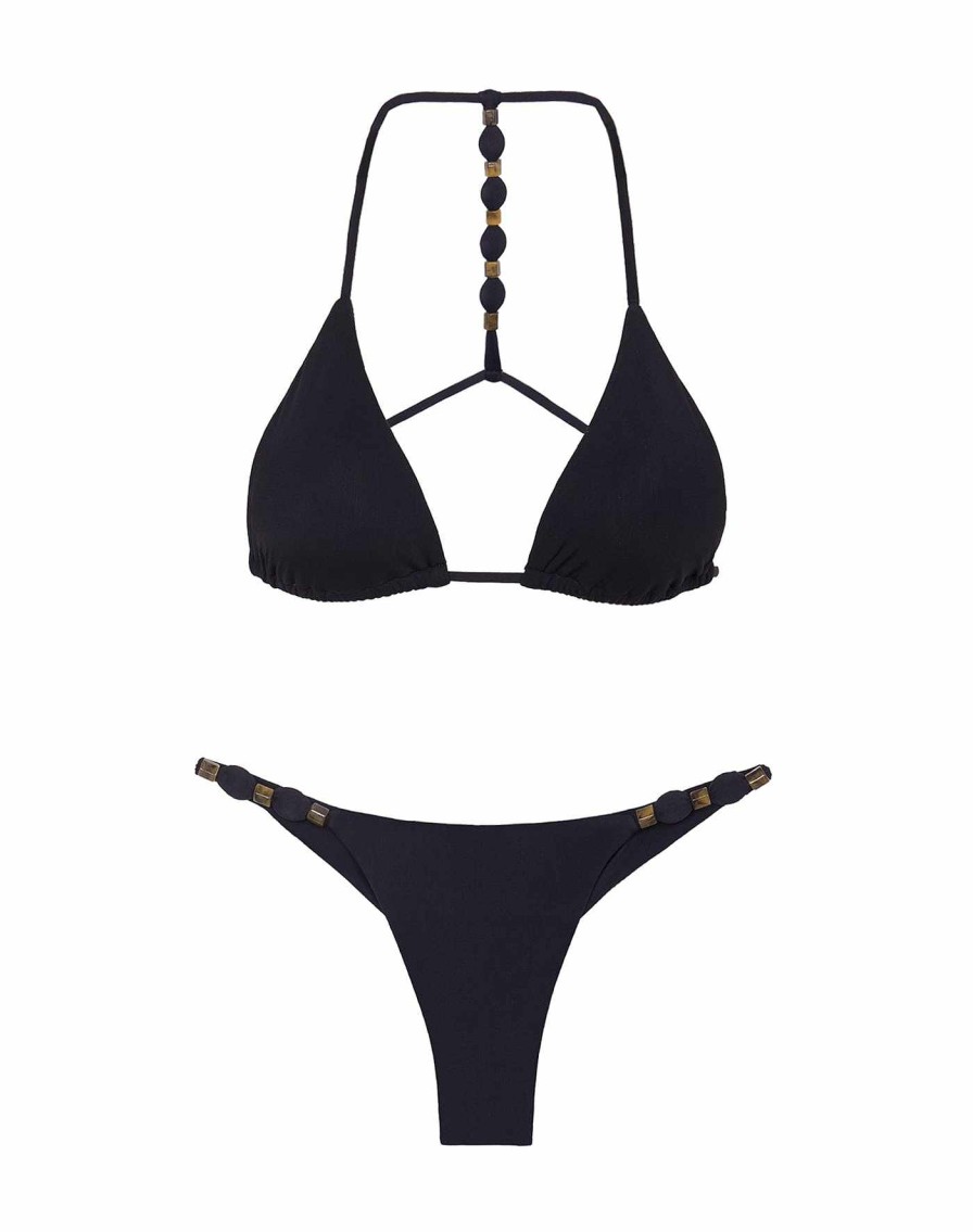 Swim Vix Cheeky | Dora Detail Bottom Black