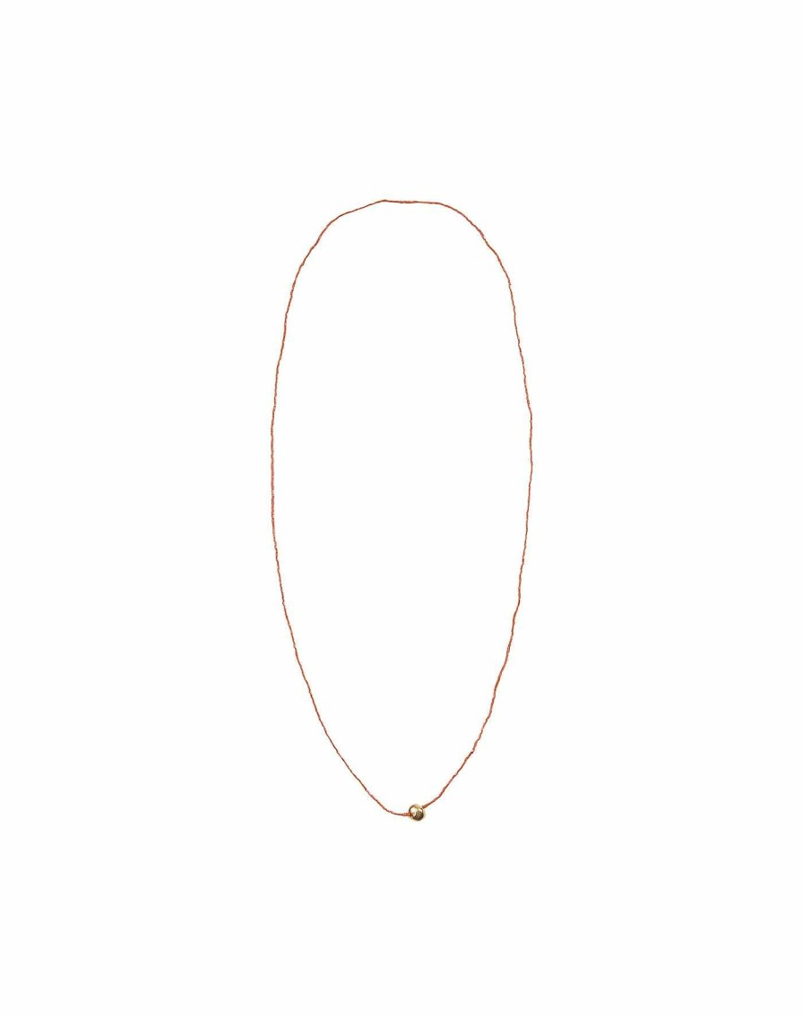 Accessories Vix | Paige Necklace Orange